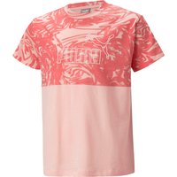 PUMA Power Sommer T-Shirt Mädchen 66 - rose dust 164 von Puma