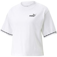 PUMA Power Tape T-Shirt Damen 02 - PUMA white L von Puma