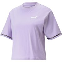 PUMA Power Tape T-Shirt Damen 25 - vivid violet L von Puma