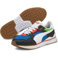 PUMA R78 FUTR Kinder Sneaker black/puma white/future blue 37.5 von Puma