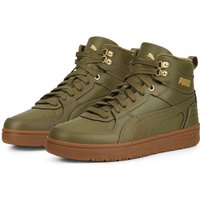 PUMA Rebound Rugged High-Top Sneaker gefüttert burnt olive/burnt olive/puma team gold 47 von Puma