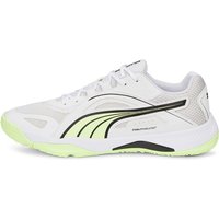 PUMA SolarSTRIKE II Hallenschuhe PUMA white/fizzy light/PUMA black 47 von Puma