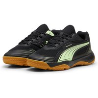 PUMA Solarflash III Hallenschuhe Kinder 01 - PUMA black/fizzy apple 37 von Puma