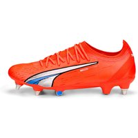 PUMA Ultra Ultimate MxSG Stollen-Fußballschuhe 01 - ultra orange/puma white/blue glimmer 46 von Puma