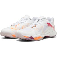 PUMA Vantage Nitro Handballschuhe Damen 01 - PUMA white/berry/heat fire/lilac crush 37 von Puma