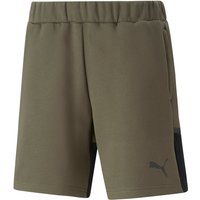 PUMA teamCUP Casuals Sweatshorts Herren 35 - green moss M von Puma