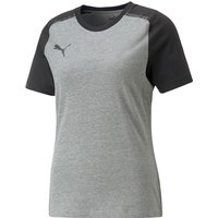 PUMA teamCUP Casuals T-Shirt Damen 13 - medium gray heather XXL von Puma