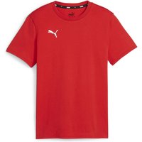 PUMA teamGOAL Casuals T-Shirt Jungen 01 - PUMA red/PUMA white 164 von Puma