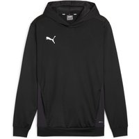 PUMA teamGOAL Trainings-Hoodie Herren 03 - PUMA black/PUMA white/flat dark gray XL von Puma