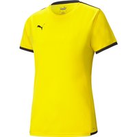 PUMA teamLIGA Trainingsshirt Damen cyber yellow/puma black XL von Puma