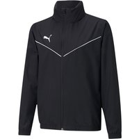 PUMA teamRISE Allwetterjacke Kinder PUMA black/PUMA white 128 von Puma