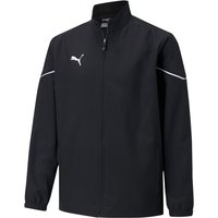 PUMA teamRISE Sideline Präsentationsjacke Kinder PUMA black/PUMA white 164 von Puma