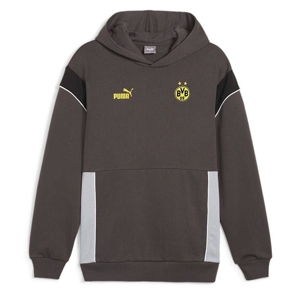 Puma Borussia Dortmund Ftblarchive Hoodie Grau L Mann von Puma