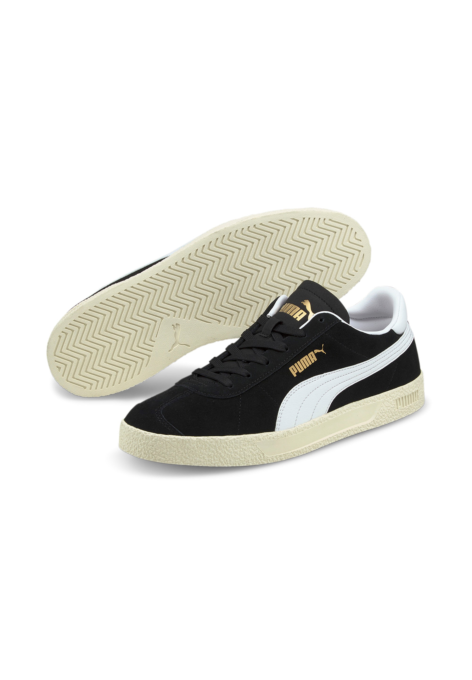 Puma Club Unisex Sneaker Sportschuh 381111 02 schwarz von Puma