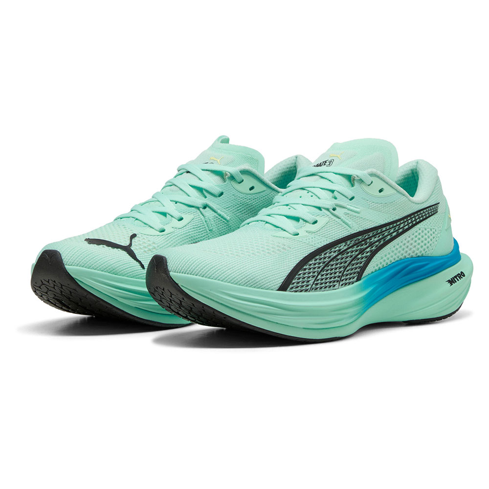 Puma Deviate Nitro 3 Running Shoes Grün EU 41 Mann von Puma