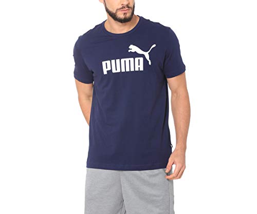 PUMA Herren T-shirt, Peacoat, S von PUMA