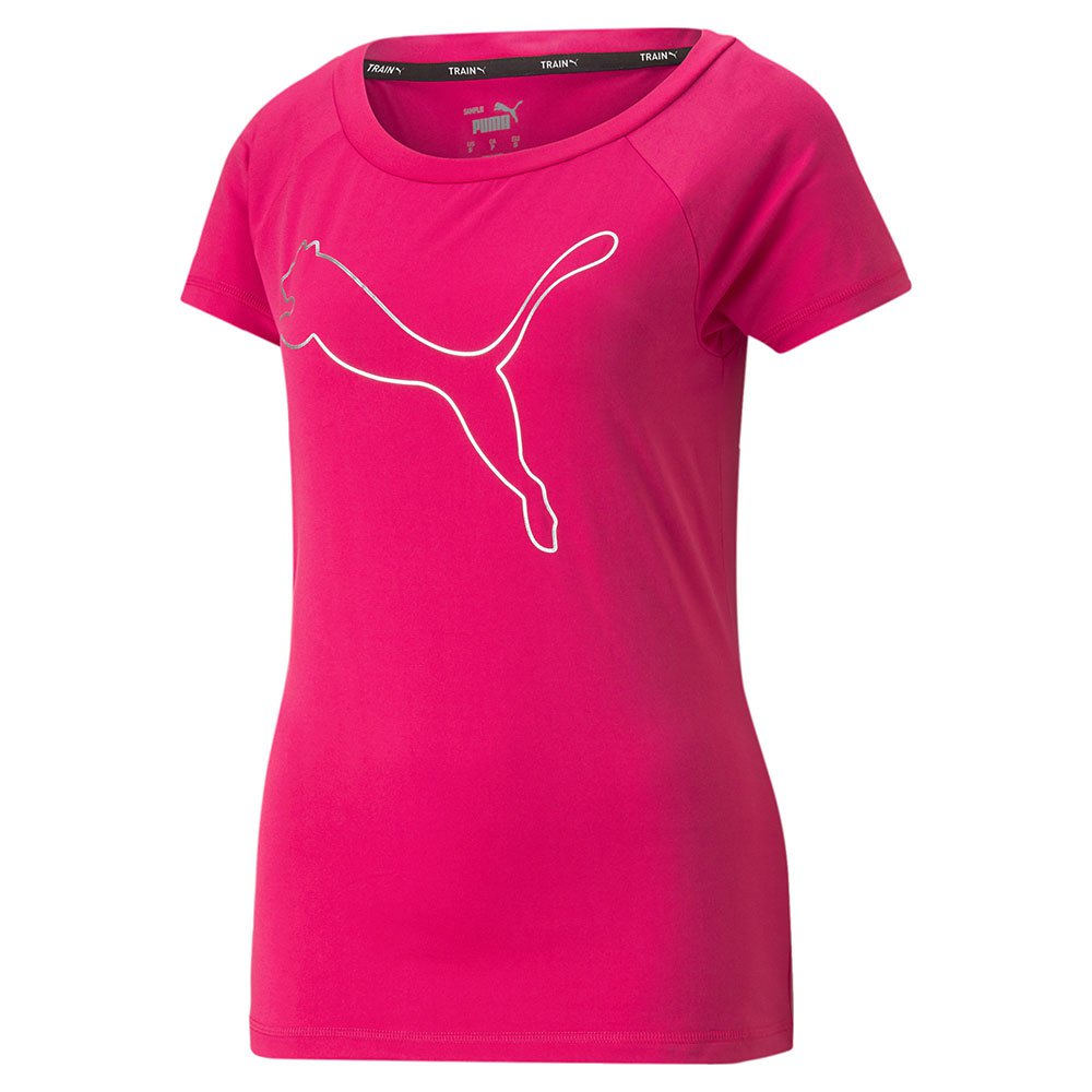 Puma Favorite Short Sleeve T-shirt Rosa XS Frau von Puma