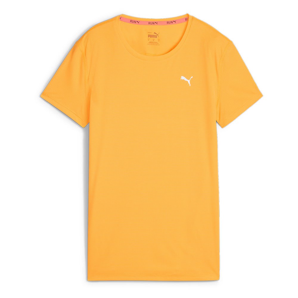 Puma Favorites Velocity Short Sleeve T-shirt Gelb M Frau von Puma