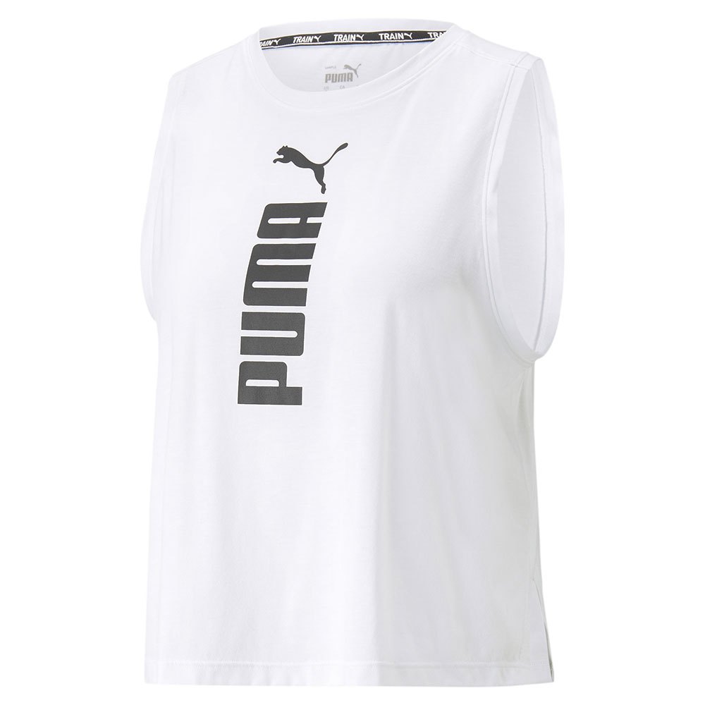 Puma Fit Tri-blend T Short Sleeve T-shirt Weiß L Frau von Puma