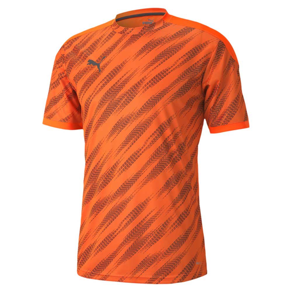 Puma Ftblplay Graphic Short Sleeve T-shirt Orange S Mann von Puma