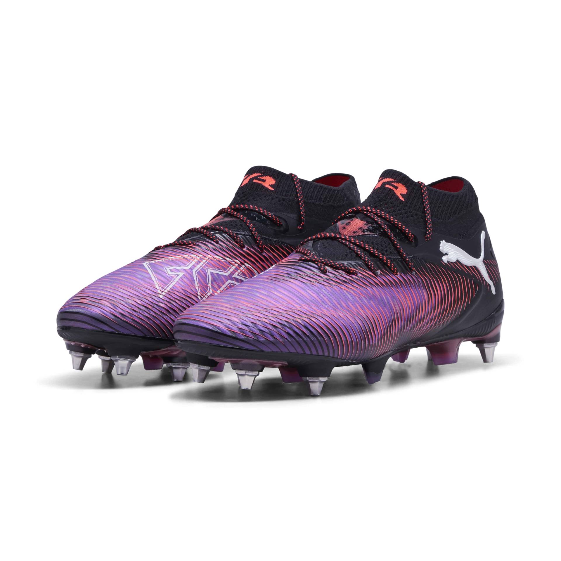 Puma Future 8 Ultimate MxSG Fussballschuhe black-white-glowing red 43 von Puma