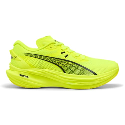 Puma Herren Deviate Nitro 3 Laufschuhe Neutralschuh Yellow Alert-Puma Black - Gelb 43 von Puma