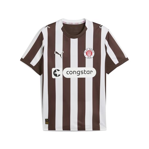 Puma Herren FC St.Pauli Home Jersey, Espresso Brown/Puma, S von Puma
