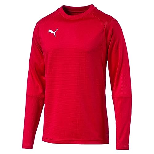 PUMA Herren Sweatshirt Liga Training Sweat, Puma Red-puma White, XXL, 655669 PUMA Herren Sweatshirt Liga Training Sweat, Puma Red-puma White, XXL, 655669 von PUMA