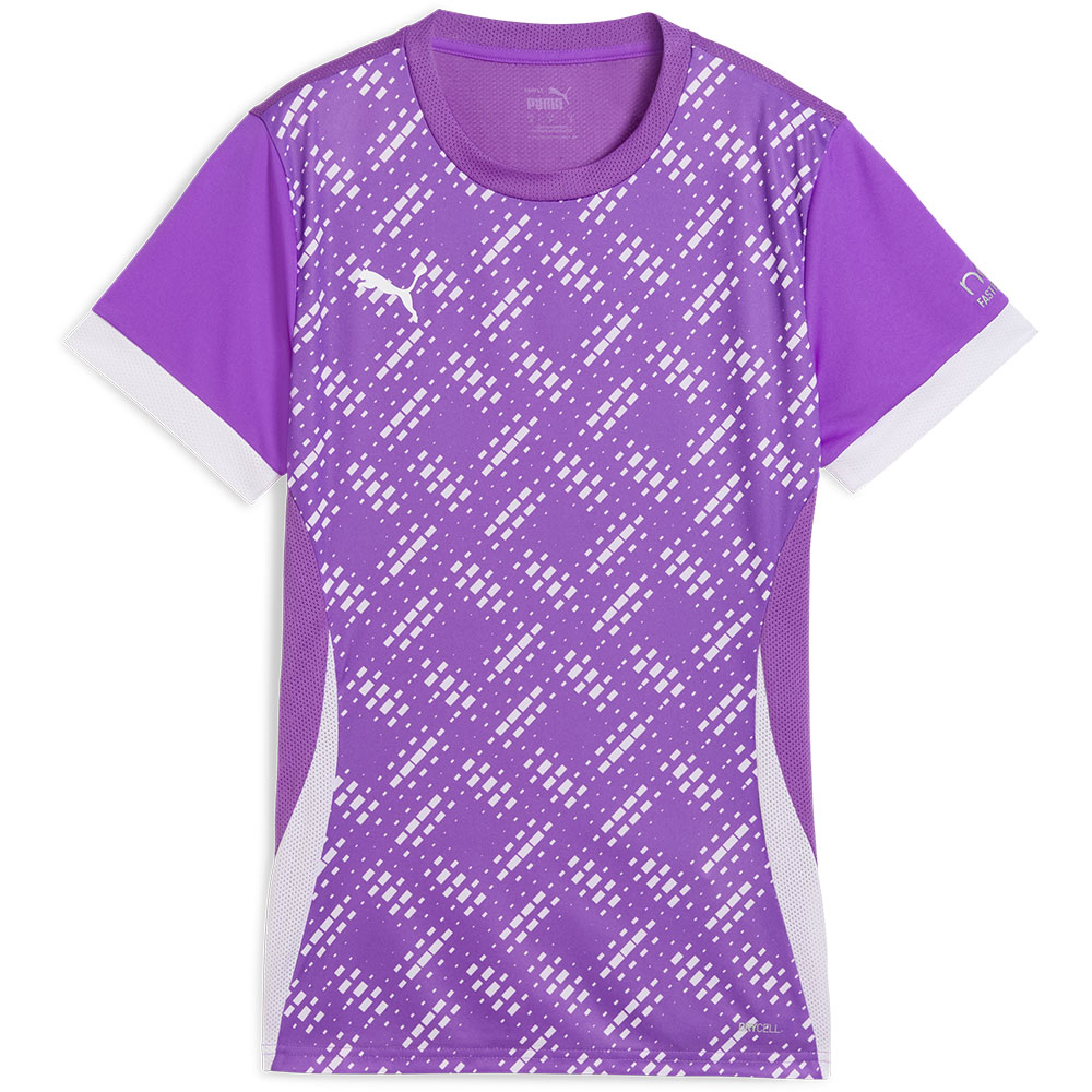 Puma Individual Graphic Short Sleeve T-shirt Lila 2XL Frau von Puma