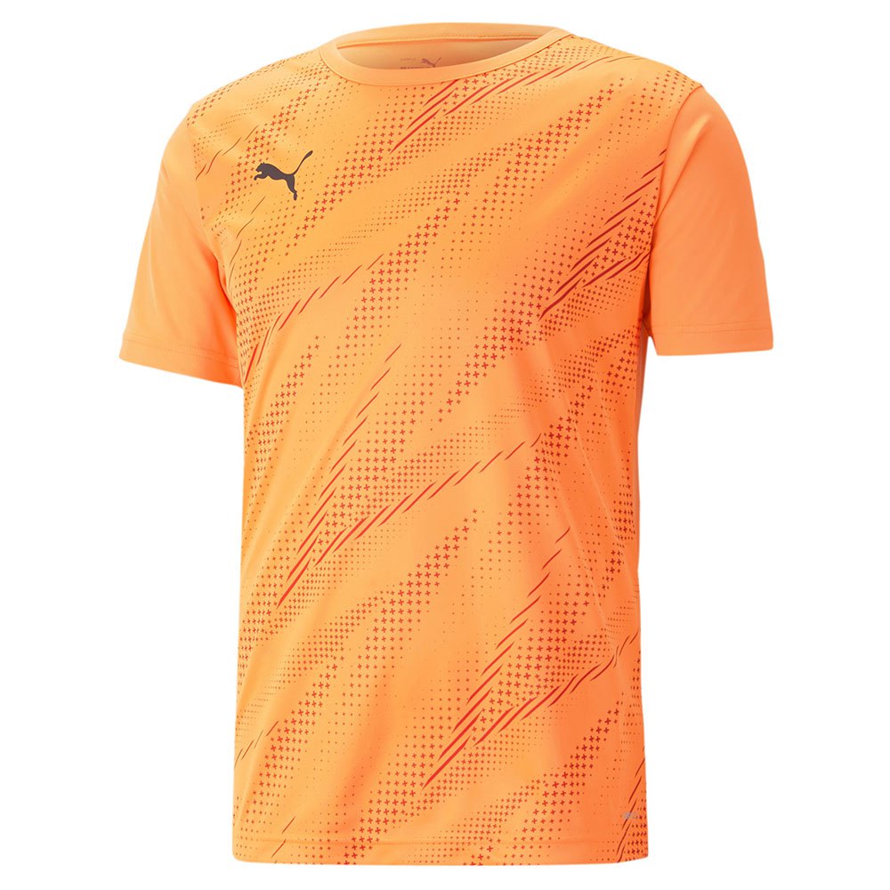Puma Individualrise Graphic Short Sleeve T-shirt Orange XL Mann von Puma