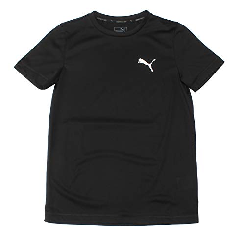 PUMA Jungen Active Tee B T-Shirt Black, 128 PUMA Jungen Active Tee B T-Shirt Black, 128 von Puma