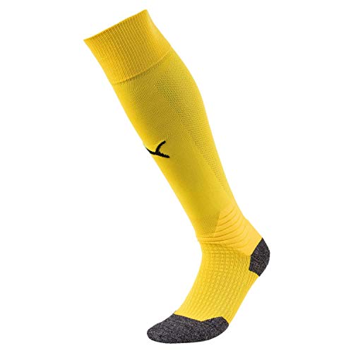 Puma Herren Team Liga Socks, Cyber Yellow Black, 47-49 (Herstellergröße: 5) von PUMA