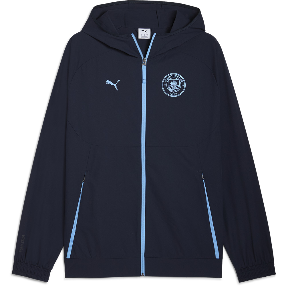 Puma Manchester City Fc Tech Tracksuit Jacket Blau 2XL von Puma