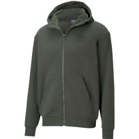 PUMA Modern Basics Fleece Kapuzenjacke Herren thyme M von Puma