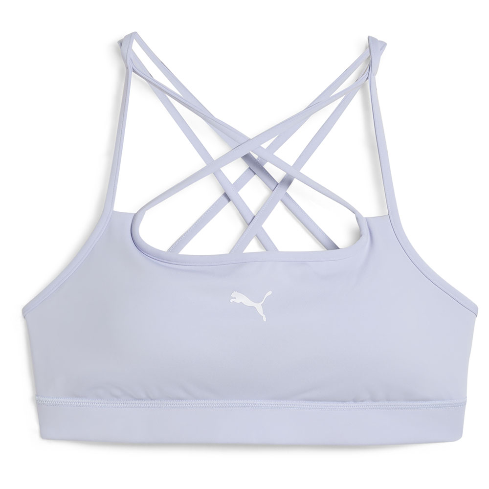 Puma Move Strappy Sports Bra Blau M Frau von Puma