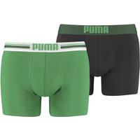 2er Pack PUMA Placed Logo Boxershorts Retro green L von Puma