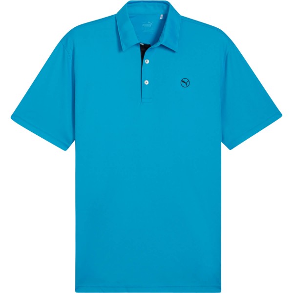 Puma Polo Pure Solid hellblau von Puma