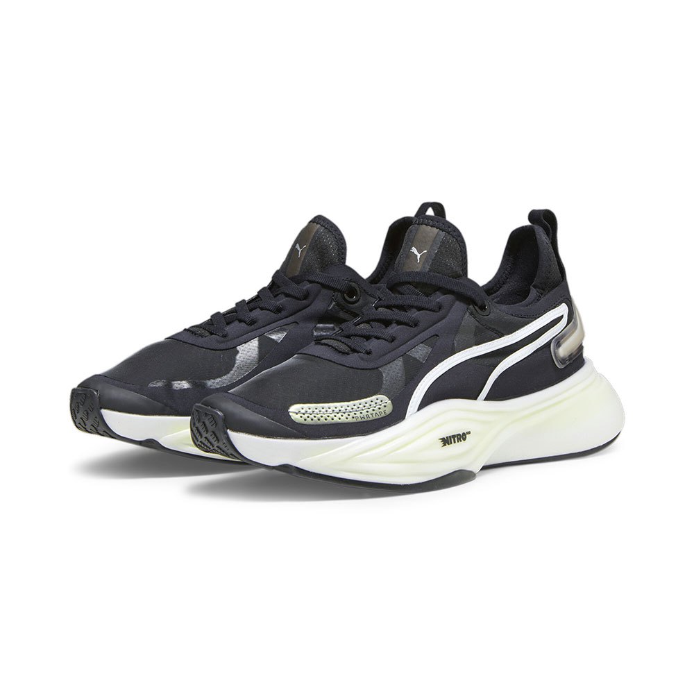 Puma Pwr Nitro Squared Trainers Schwarz EU 40 Frau von Puma