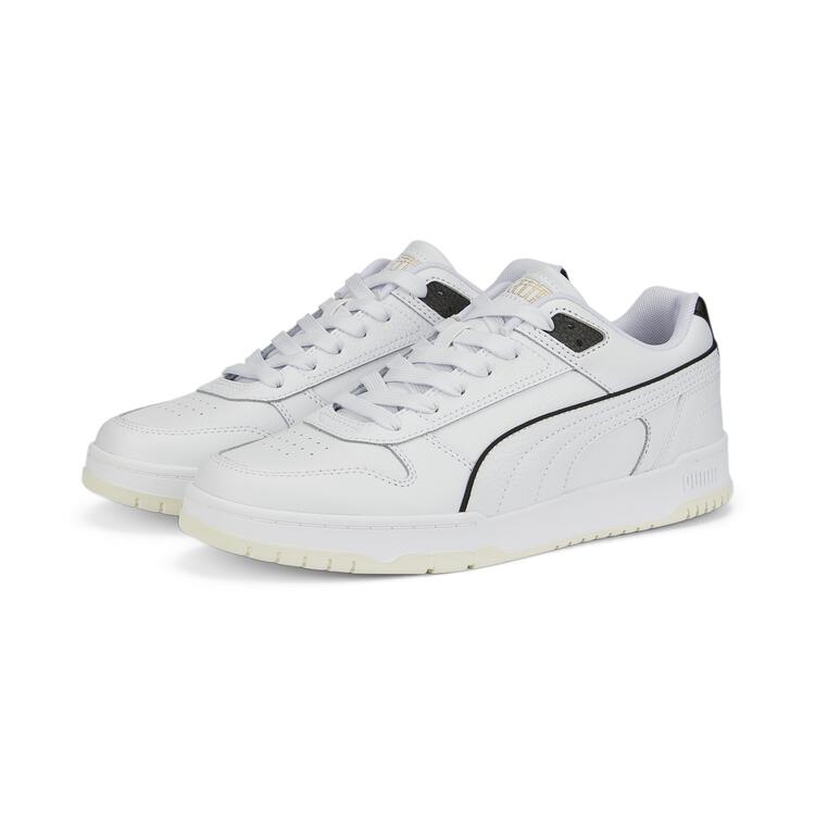 Puma RBD Game Low 386373 Puma White-Puma Black-Puma Team Gold - Gr. 41 von Puma