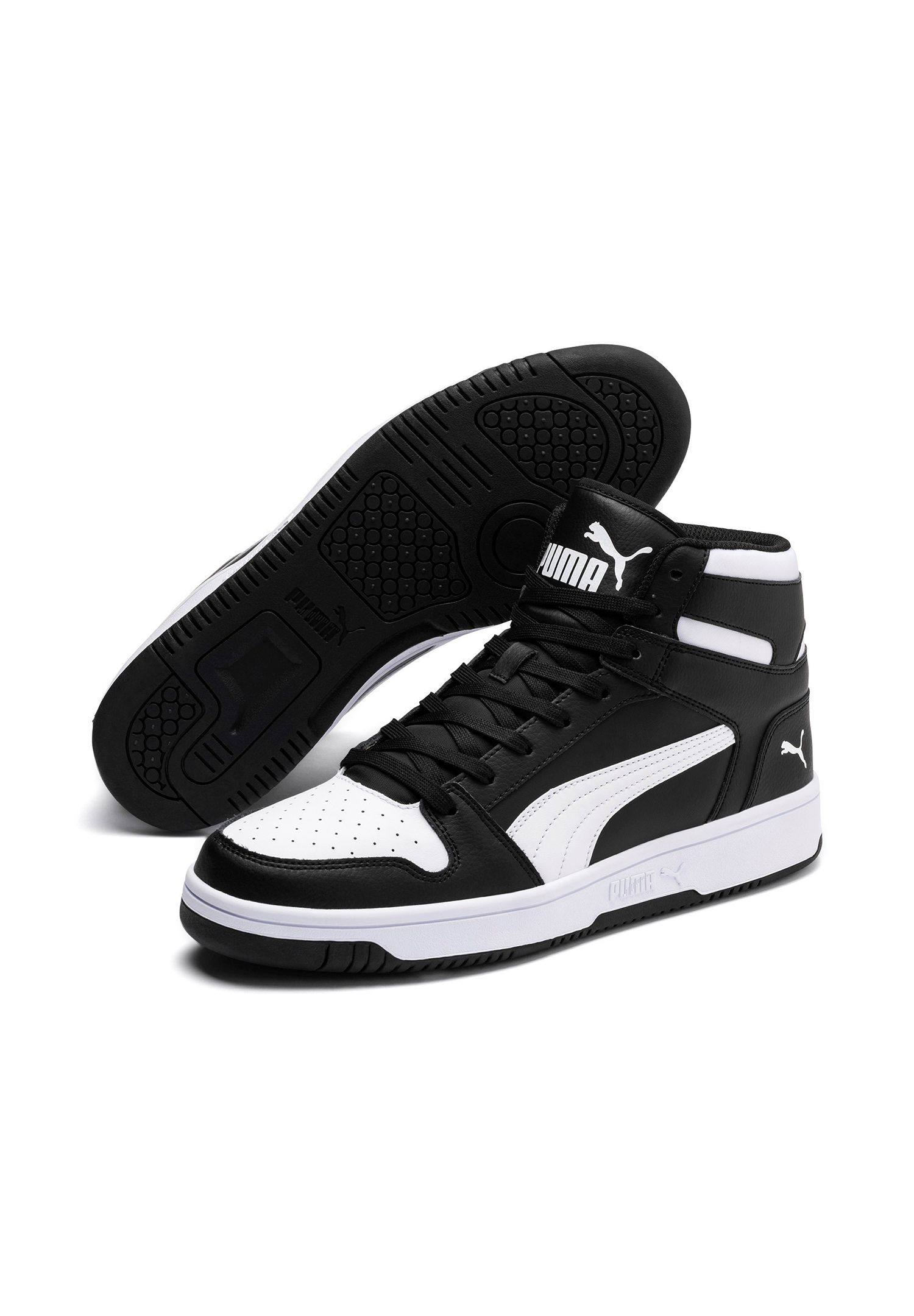 Puma Rebound LayUp SL Hoher Sneaker Stiefel Boots Herren Sneaker 369573 von Puma