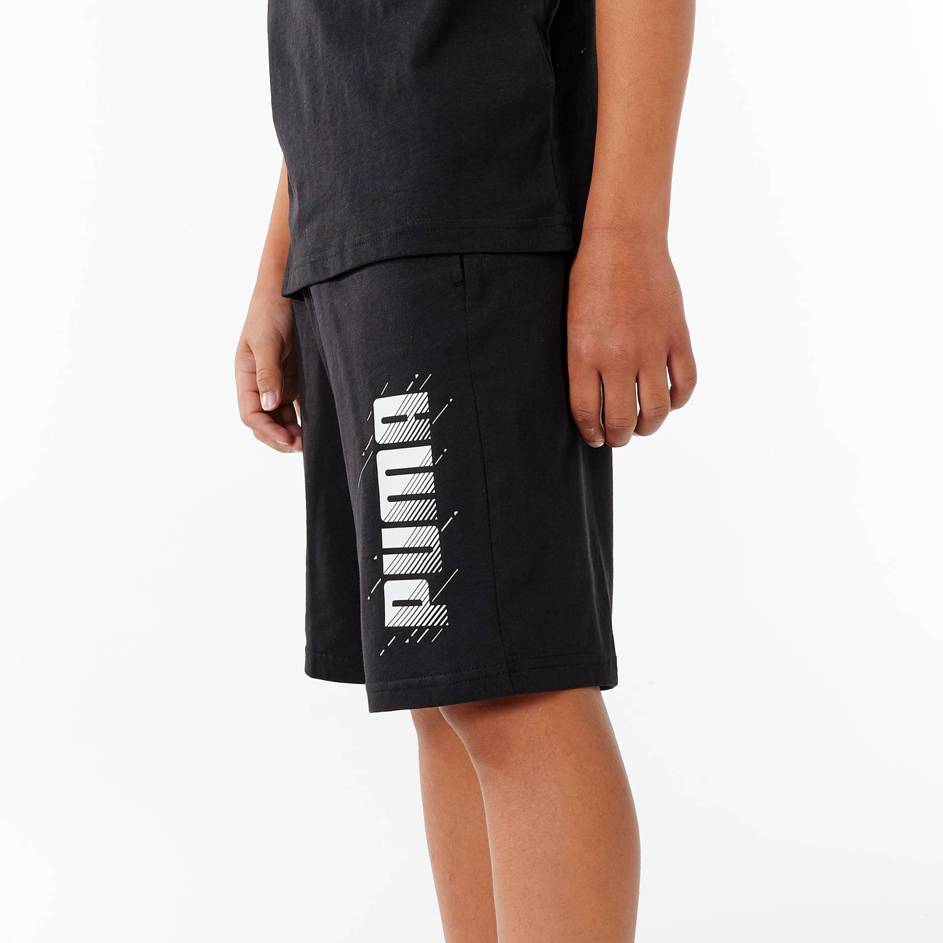 Puma Sporthose Shorts Jungen - schwarz bedruckt von Puma