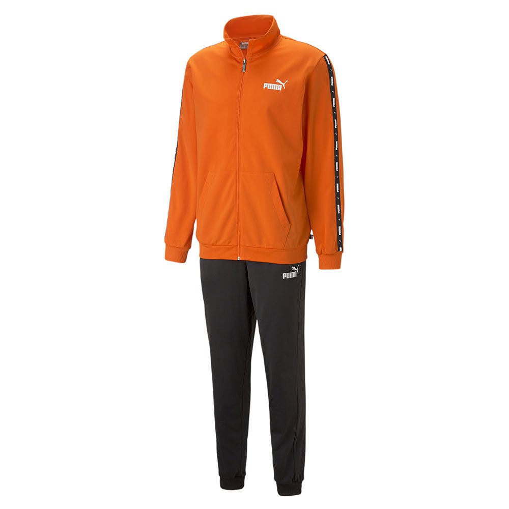 Puma Tape Polyt Cl Tracksuit Orange S Mann von Puma