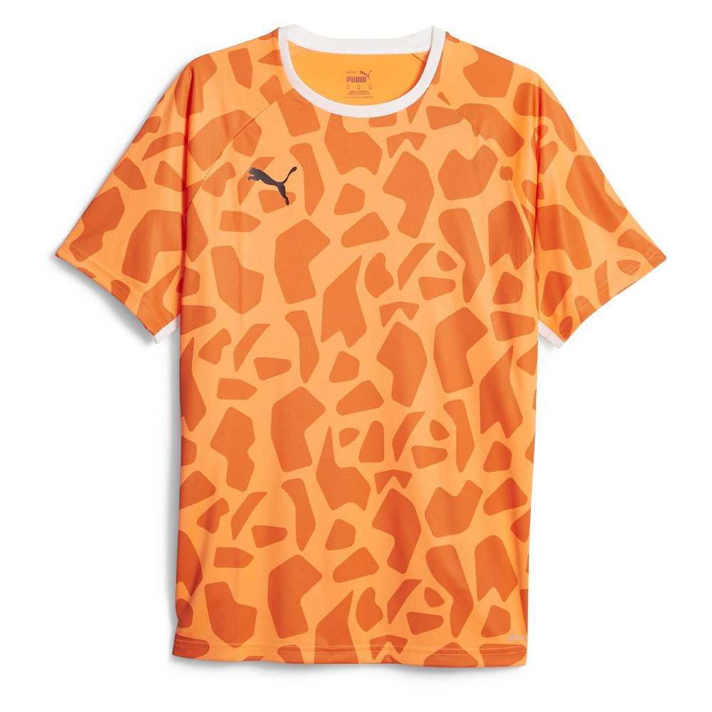 Puma Team Liga Padel Graphic Short Sleeve T-shirt Orange L Mann von Puma
