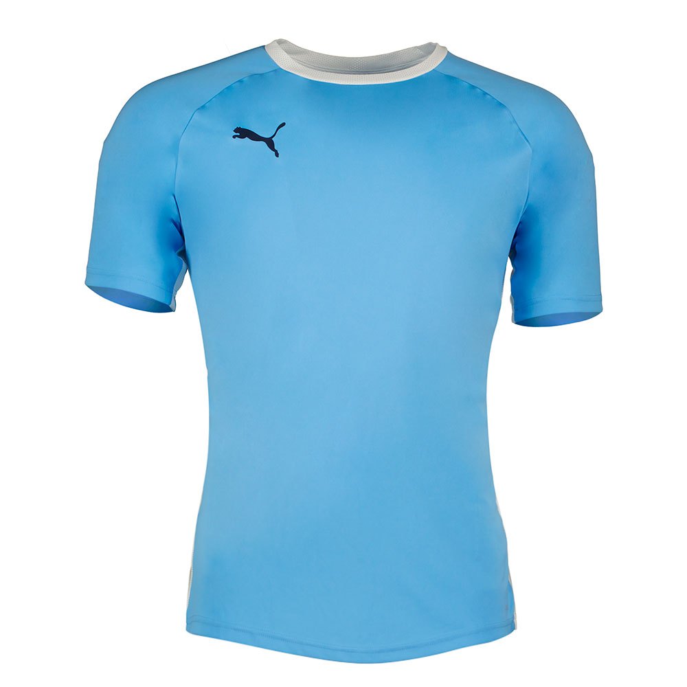 Puma Teamliga Short Sleeve T-shirt Blau L Mann von Puma