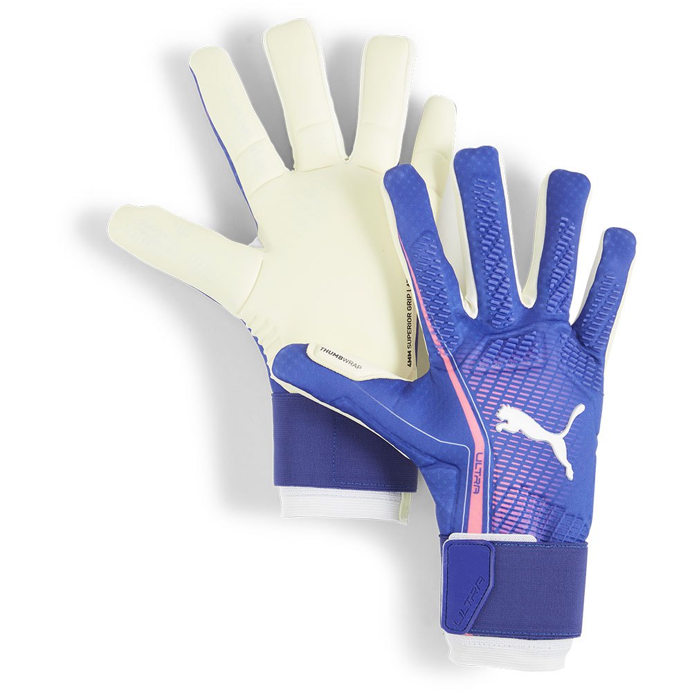 Puma Ultra Ultimate Hybrid Goalkeeper Gloves Blau 9.5 von Puma