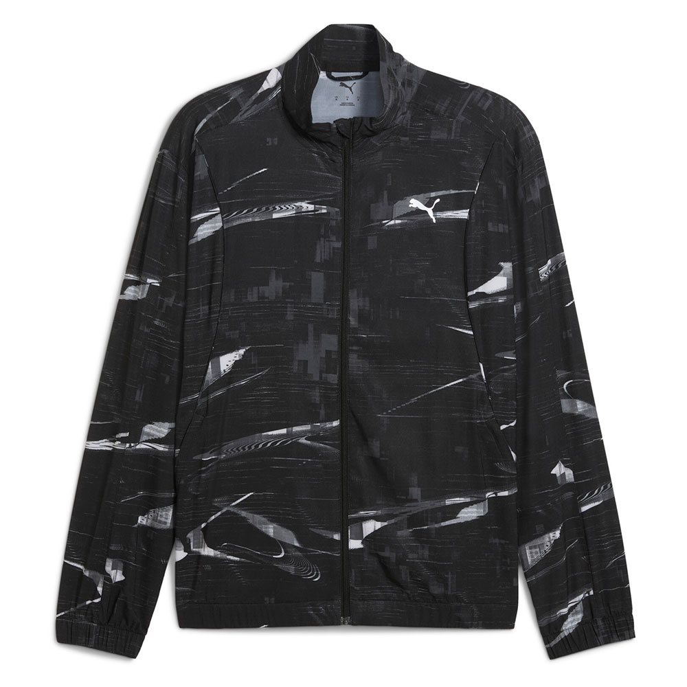 Puma Velocity Aop Jacket Schwarz M Mann von Puma