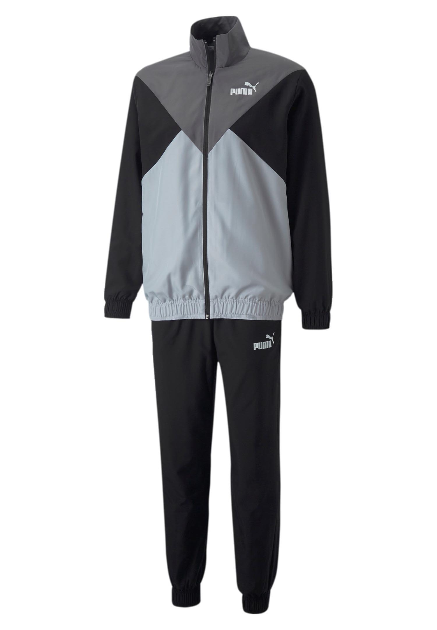 Puma Woven Suit CL Trainigsanzug Herren Fußball Sportanzug 670036 schwarz von Puma