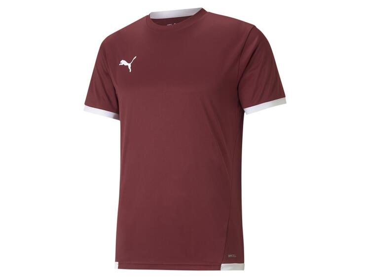 Puma teamLIGA Jersey 704917 Cordovan-Puma White - Gr. M von Puma