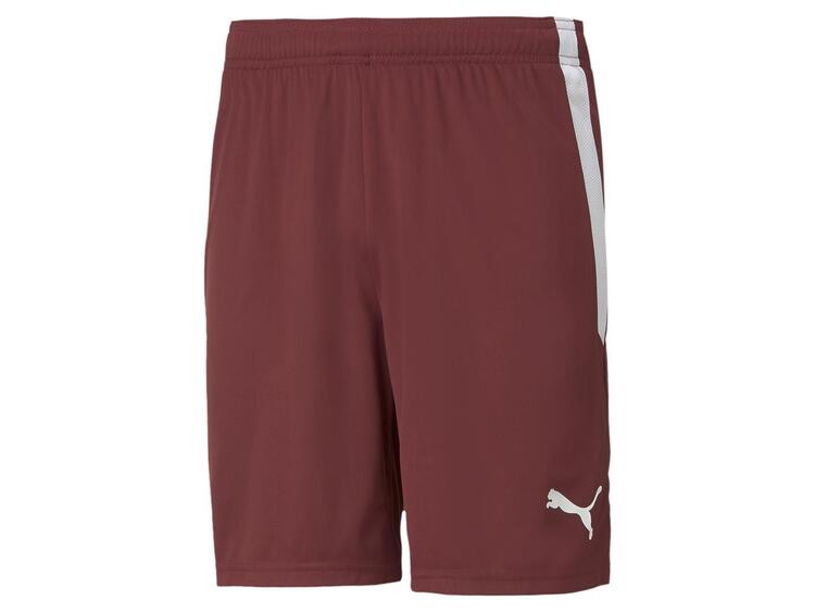 Puma teamLIGA Shorts 704924 Cordovan-Puma White - Gr. XXL von Puma