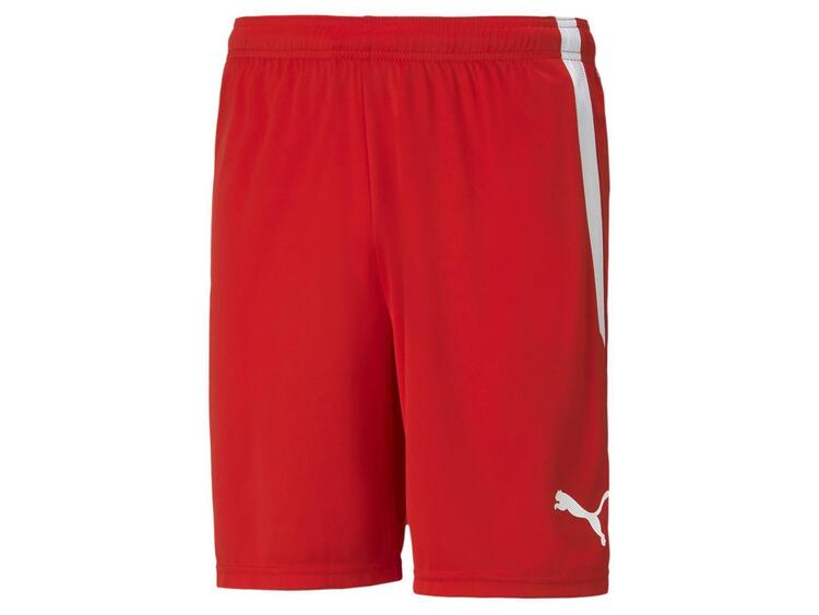 Puma teamLIGA Shorts 704924 Puma Red-Puma White - Gr. 3XL von Puma